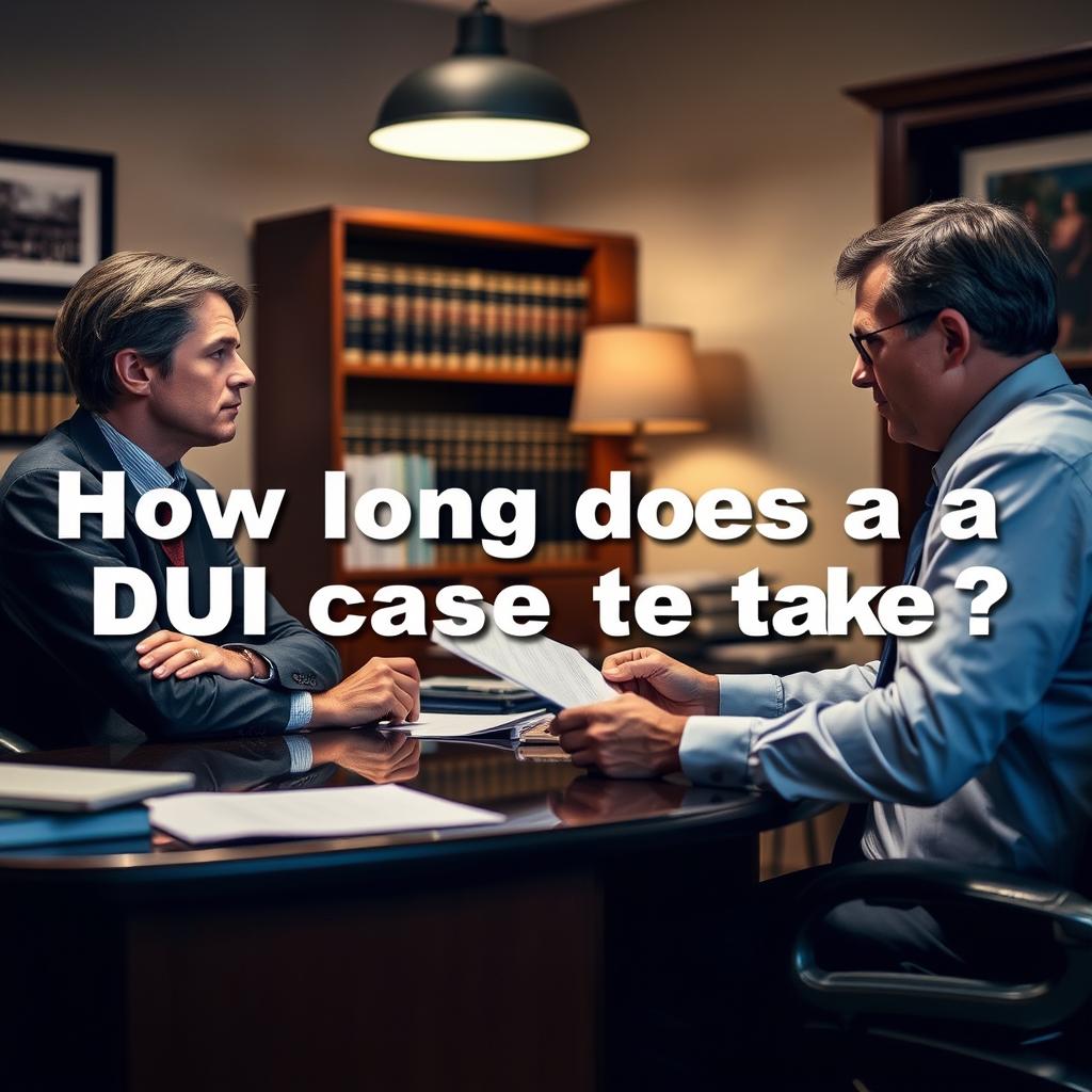 How long does a DUI case take in Chesterfield County